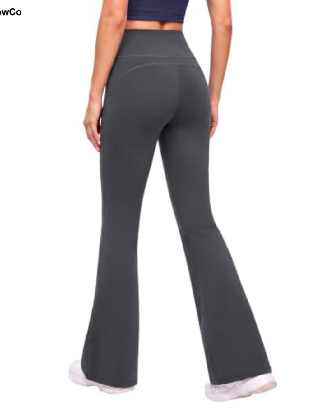 Women's High Waisted Flare Leggings Nylon Spandex Yoga Pants Full Length